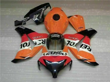Buy 2008-2011 Orange Repsol Honda CBR1000RR Motorcycle Fairings UK