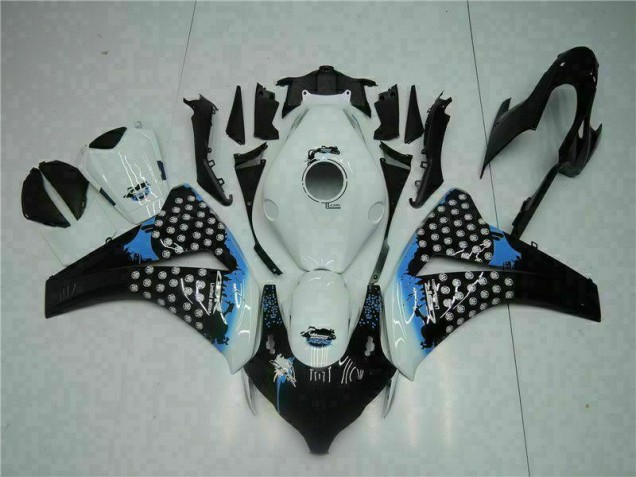 Buy 2008-2011 White Black Honda CBR1000RR Moto Fairings UK Buy 2008-2011 White Black Honda CBR1000RR Moto Fairings UK