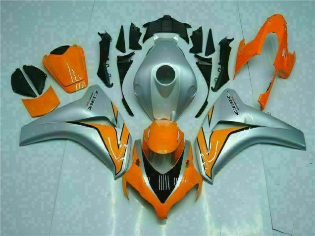 Buy 2008-2011 Orange Silver Honda CBR1000RR Motorcyle Fairings UK Buy 2008-2011 Orange Silver Honda CBR1000RR Motorcyle Fairings UK