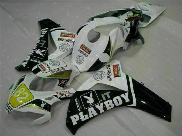 Buy 2008-2011 White Black Playboy Honda CBR1000RR Motorcylce Fairings & Bodywork UK Buy 2008-2011 White Black Playboy Honda CBR1000RR Motorcylce Fairings & Bodywork UK
