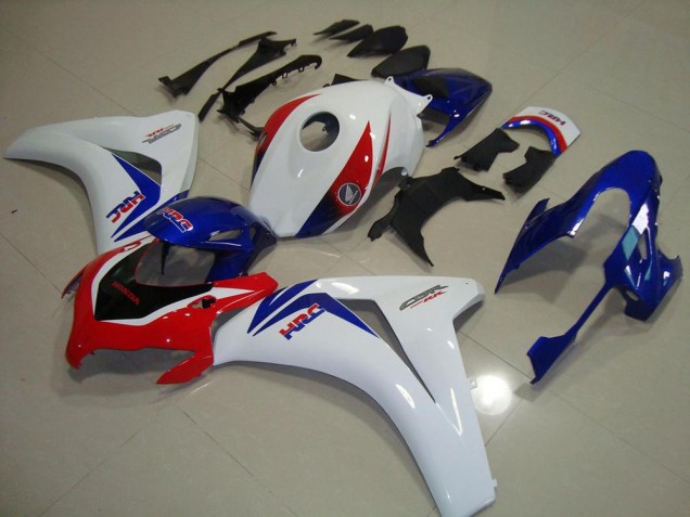 Buy 2008-2011 White Blue Red HRC Honda CBR1000RR Motorcycle Fairings Kit UK Buy 2008-2011 White Blue Red HRC Honda CBR1000RR Motorcycle Fairings Kit UK