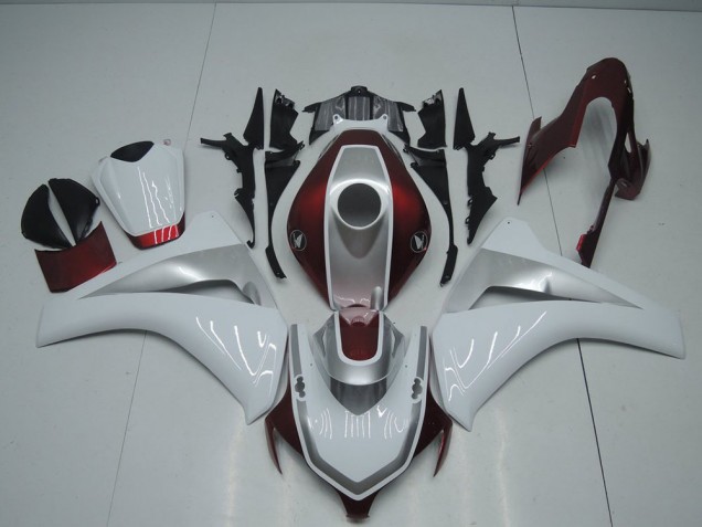 Buy 2008-2011 Red White and Silver Honda CBR1000RR Bike Fairing UK Buy 2008-2011 Red White and Silver Honda CBR1000RR Bike Fairing UK