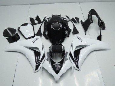 Buy 2008-2011 White and Black Grey Honda CBR1000RR Motorbike Fairing UK