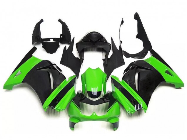 Buy 2008-2012 Green Black Kawasaki EX250 Bike Fairings UK Buy 2008-2012 Green Black Kawasaki EX250 Bike Fairings UK