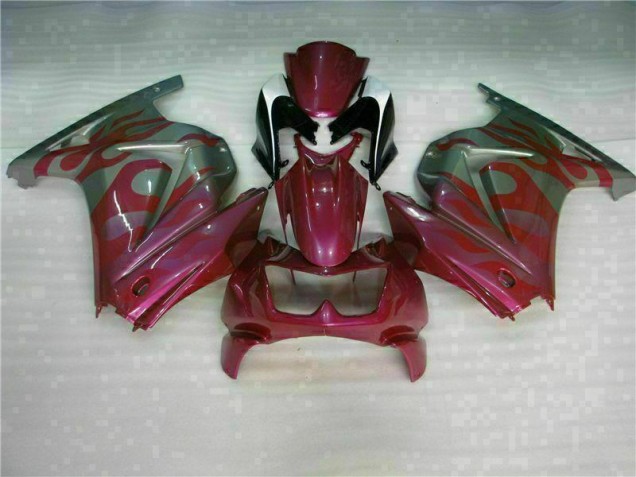 Buy 2008-2012 Purple Red Kawasaki EX250 Replacement Motorcycle Fairings UK Buy 2008-2012 Purple Red Kawasaki EX250 Replacement Motorcycle Fairings UK