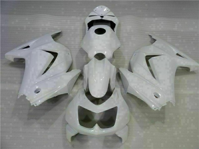 Buy 2008-2012 White Kawasaki EX250 Motorcycle Replacement Fairings UK Buy 2008-2012 White Kawasaki EX250 Motorcycle Replacement Fairings UK