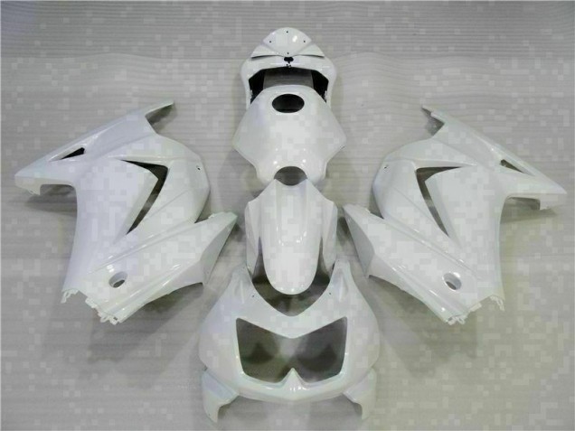 Buy 2008-2012 White Kawasaki EX250 Motorcycle Replacement Fairings UK Buy 2008-2012 White Kawasaki EX250 Motorcycle Replacement Fairings UK