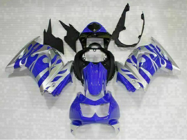 Buy 2008-2012 Black Blue Kawasaki EX250 Replacement Fairings UK Buy 2008-2012 Black Blue Kawasaki EX250 Replacement Fairings UK