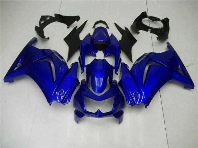 Buy 2008-2012 Glossy Blue Kawasaki EX250 Motorcycle Fairings Kit UK Buy 2008-2012 Glossy Blue Kawasaki EX250 Motorcycle Fairings Kit UK