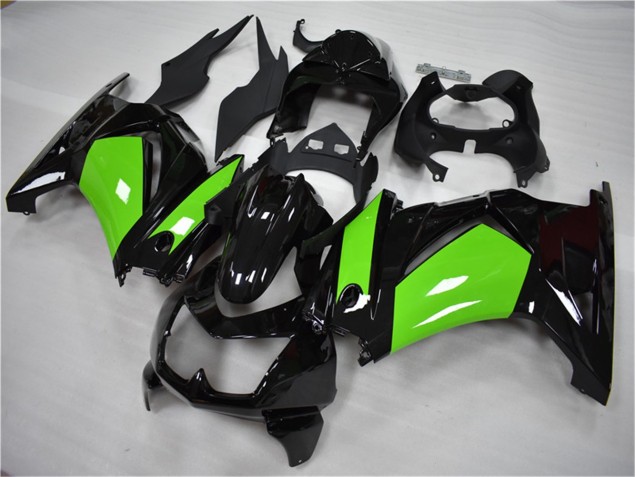 Buy 2008-2012 Black Green Kawasaki EX250 Motorcycle Fairing UK Buy 2008-2012 Black Green Kawasaki EX250 Motorcycle Fairing UK