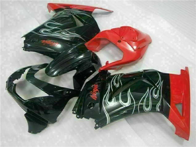 Buy 2008-2012 Black Red Ninja Kawasaki EX250 Motorcycle Fairing UK Buy 2008-2012 Black Red Ninja Kawasaki EX250 Motorcycle Fairing UK