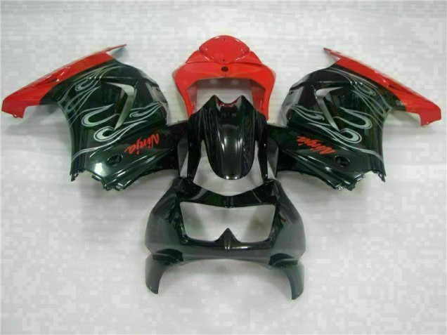 Buy 2008-2012 Black Red Ninja Kawasaki EX250 Motorcycle Fairing UK Buy 2008-2012 Black Red Ninja Kawasaki EX250 Motorcycle Fairing UK