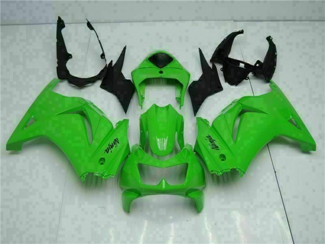 Buy 2008-2012 Green Black Ninja Kawasaki EX250 Motorcycle Fairing Kit UK Buy 2008-2012 Green Black Ninja Kawasaki EX250 Motorcycle Fairing Kit UK