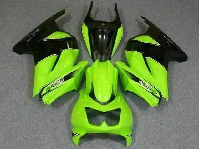 Buy 2008-2012 Green Black Ninja Kawasaki EX250 Motor Bike Fairings UK Buy 2008-2012 Green Black Ninja Kawasaki EX250 Motor Bike Fairings UK