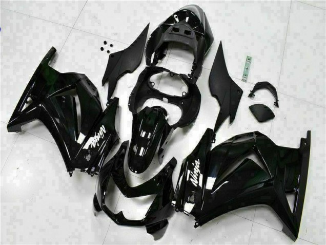 Buy 2008-2012 Black Ninja Kawasaki EX250 Bike Fairing Kit UK Buy 2008-2012 Black Ninja Kawasaki EX250 Bike Fairing Kit UK