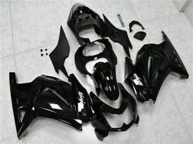 Buy 2008-2012 Black Ninja Kawasaki EX250 Bike Fairing Kit UK Buy 2008-2012 Black Ninja Kawasaki EX250 Bike Fairing Kit UK