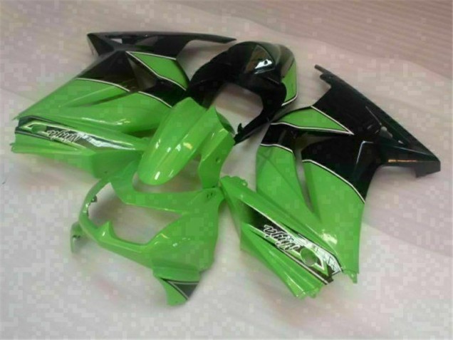 Buy 2008-2012 Green Black Kawasaki EX250 Motorbike Fairing Kits UK Buy 2008-2012 Green Black Kawasaki EX250 Motorbike Fairing Kits UK