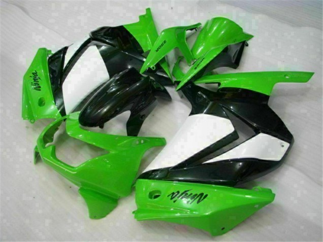 Buy 2008-2012 Green Black Ninja Kawasaki EX250 Moto Fairings UK Buy 2008-2012 Green Black Ninja Kawasaki EX250 Moto Fairings UK