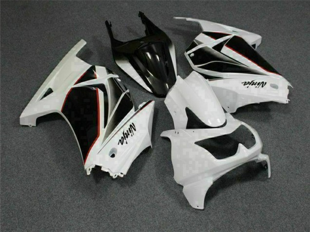 Buy 2008-2012 White Black Ninja Kawasaki EX250 Replacement Fairings UK Buy 2008-2012 White Black Ninja Kawasaki EX250 Replacement Fairings UK