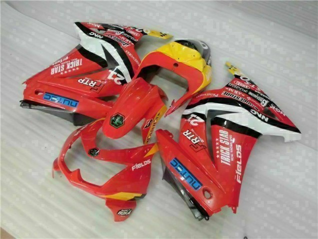 Buy 2008-2012 Red Yellow Kawasaki EX250 Motorcycle Fairing Kit UK Buy 2008-2012 Red Yellow Kawasaki EX250 Motorcycle Fairing Kit UK