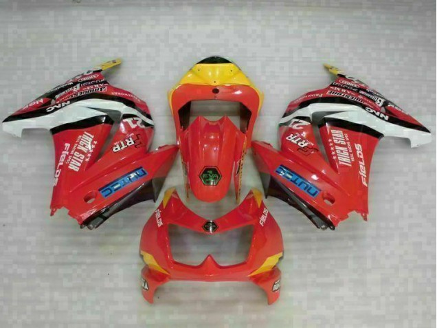 Buy 2008-2012 Red Yellow Kawasaki EX250 Motorcycle Fairing Kit UK Buy 2008-2012 Red Yellow Kawasaki EX250 Motorcycle Fairing Kit UK