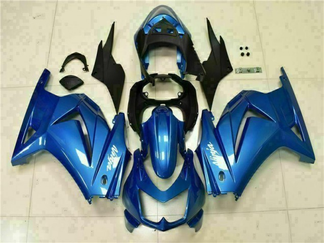 Buy 2008-2012 Blue Black White Ninja Kawasaki EX250 Moto Fairings UK Buy 2008-2012 Blue Black White Ninja Kawasaki EX250 Moto Fairings UK
