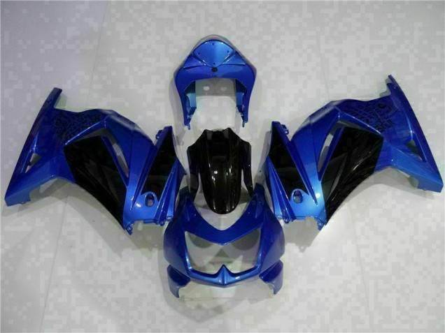 Buy 2008-2012 Blue Black Kawasaki EX250 Replacement Fairings UK Buy 2008-2012 Blue Black Kawasaki EX250 Replacement Fairings UK