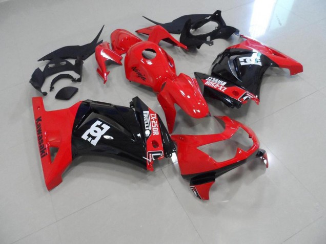Buy 2008-2012 Red Black Kawasaki ZX250R Replacement Fairings UK Buy 2008-2012 Red Black Kawasaki ZX250R Replacement Fairings UK