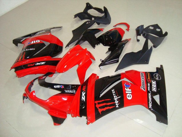 Buy 2008-2012 Red Monster Kawasaki ZX250R Motor Fairings UK Buy 2008-2012 Red Monster Kawasaki ZX250R Motor Fairings UK