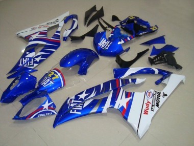 Buy 2008-2016 Blue White Fiat 27 Red Wudy Yamaha YZF R6 Motorcycle Fairings Kits UK