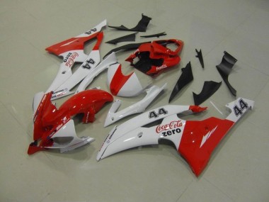 Buy 2008-2016 White Red Coca Cola Zero 44 Yamaha YZF R6 Motorcycle Replacement Fairings UK