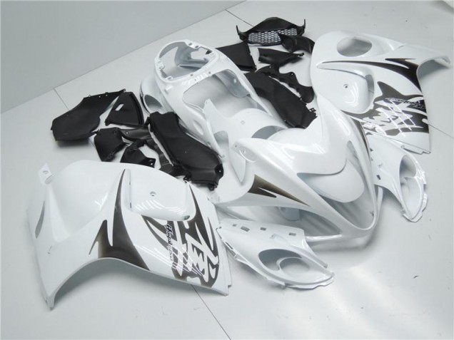 Buy 2008-2019 White Suzuki GSXR 1300 Hayabusa Replacement Motorcycle Fairings UK