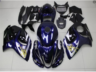 Buy 2008-2019 Blue Gold Suzuki GSXR 1300 Hayabusa Motorcycle Bodywork UK