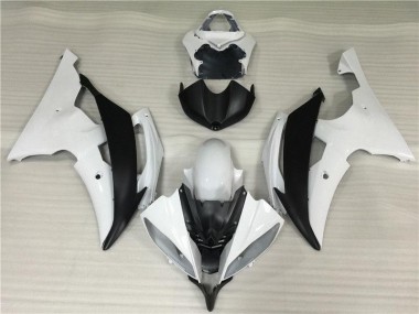 Buy 2008-2016 White Black Yamaha YZF R6 Bike Fairings & Bodywork UK