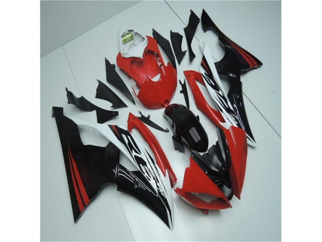 Buy 2008-2016 Red White Yamaha YZF R6 Motorcyle Fairings UK