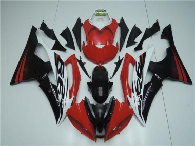 Buy 2008-2016 Red White Yamaha YZF R6 Motorcyle Fairings UK