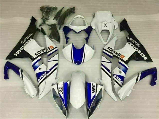 Buy 2008-2016 Blue White Blue White ENEOS Yamaha YZF R6 Bike Fairing Kit UK