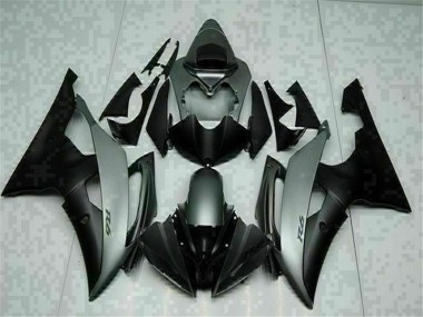 Buy 2008-2016 Grey Black Yamaha YZF R6 Moto Fairings UK