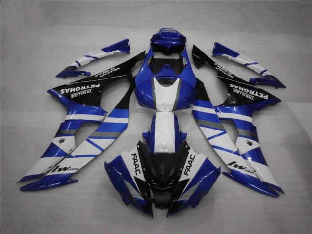 Buy 2008-2016 Blue White FAAC Yamaha YZF R6 Motorcylce Fairings UK
