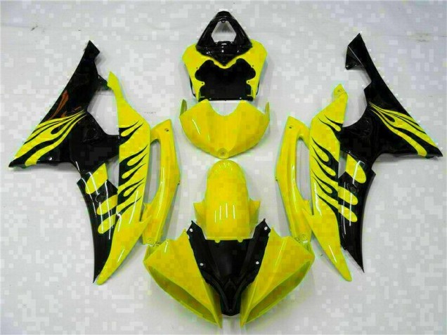 Buy 2008-2016 Yellow Yamaha YZF R6 Replacement Motorcycle Fairings UK