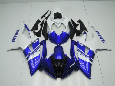 Buy 2008-2016 Blue White OEM Style Yamaha YZF R6 Motorcycle Fairing Kit UK