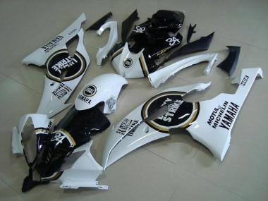 Buy 2008-2016 Black Lucky Strike Yamaha YZF R6 Motor Bike Fairings UK