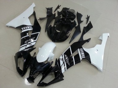 Buy 2008-2016 White and Black Yamaha YZF R6 Motorcycle Fairings UK