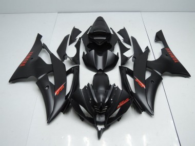 Buy 2008-2016 Matte Black Red Decals Yamaha YZF R6 Motorbike Fairings UK