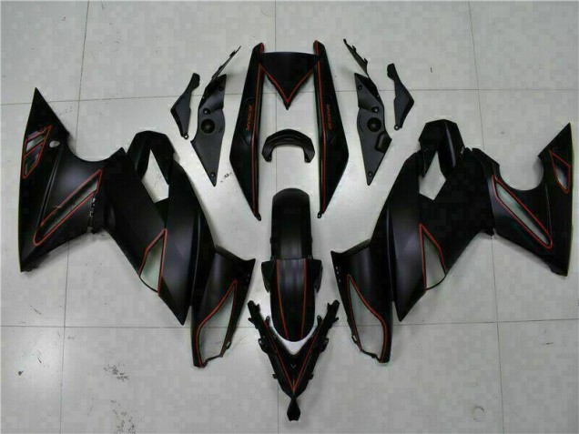 Buy 2009-2011 Black Red Kawasaki EX650 Motorbike Fairing UK