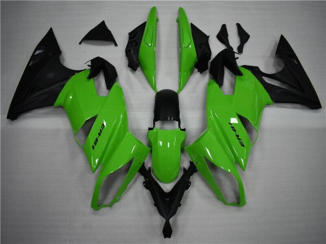 Buy 2009-2011 Green Black Kawasaki EX650 Replacement Motorcycle Fairings UK Buy 2009-2011 Green Black Kawasaki EX650 Replacement Motorcycle Fairings UK
