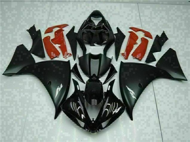 Buy 2009-2011 Black Red Yamaha YZF R1 Motorbike Fairing UK