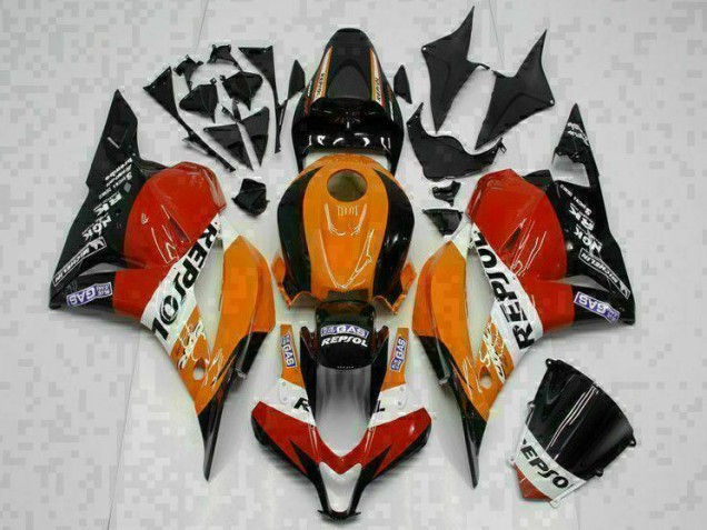 Buy 2009-2012 Orange Repsol Honda CBR600RR Motor Fairings UK Buy 2009-2012 Orange Repsol Honda CBR600RR Motor Fairings UK