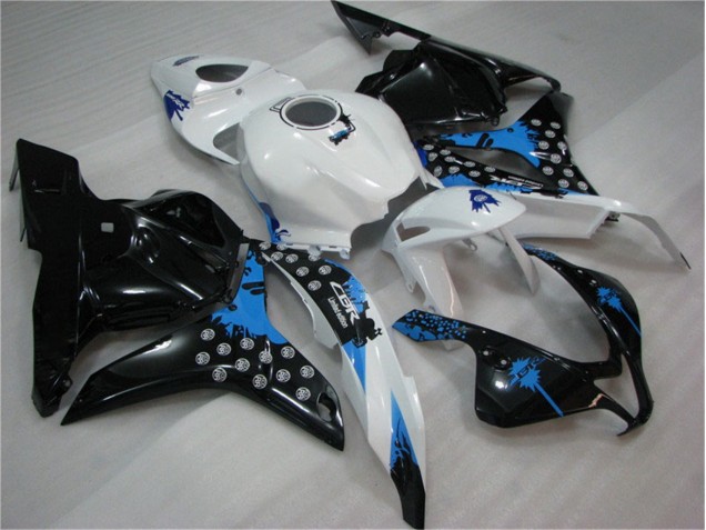 Buy 2009-2012 Black White Blue Honda CBR600RR Motor Fairings UK Buy 2009-2012 Black White Blue Honda CBR600RR Motor Fairings UK
