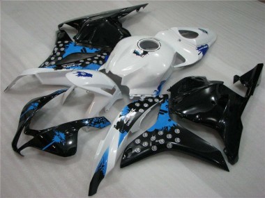 Buy 2009-2012 Black White Blue Honda CBR600RR Motor Fairings UK